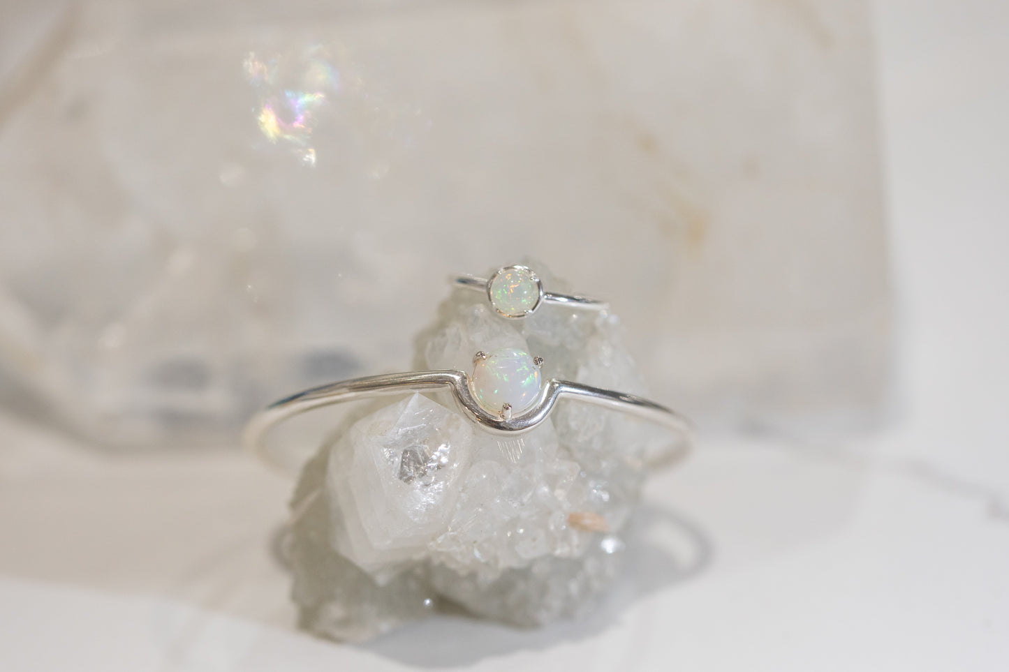 Opal Cuff Sterling Silver