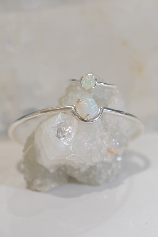 Opal Cuff Sterling Silver