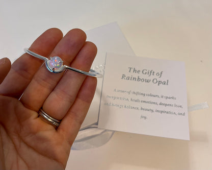 Opal Cuff Sterling Silver