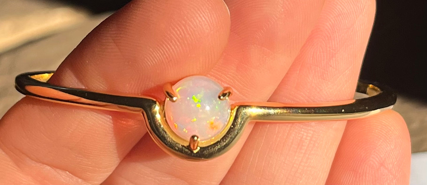 Opal Cuff 18k+ Thick Gold Plated