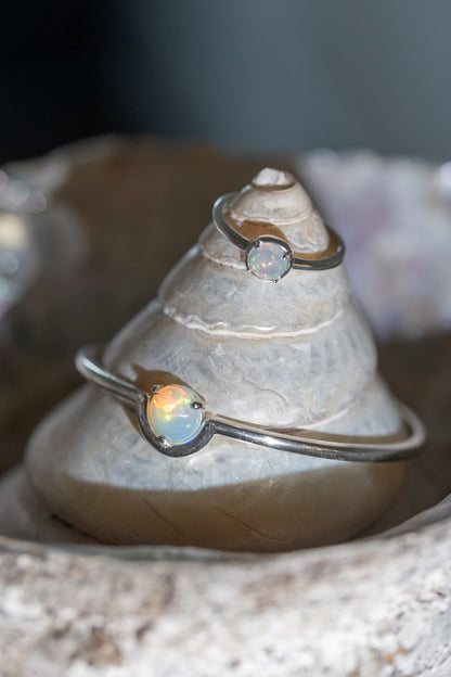 Opal Cuff Sterling Silver