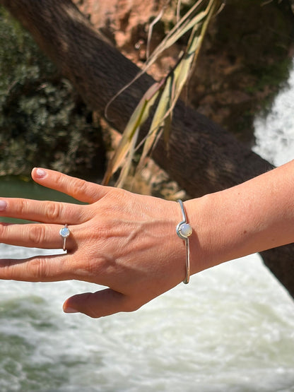 Opal Ring Sterling Silver