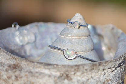 Opal Cuff Sterling Silver